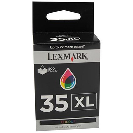 Lexmark 35 High Yield Colour Inkjet Cartridge