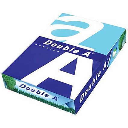 Double A A4 Premium Multifunctional Copier Paper / White / 80gsm / Ream (500 Sheets)