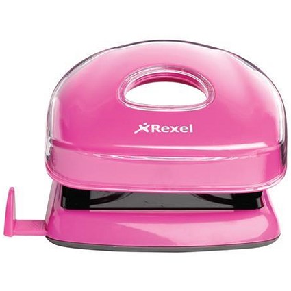 Rexel JOY 2-Hole Punch / Pretty Pink / Punch capacity: 12 Sheets