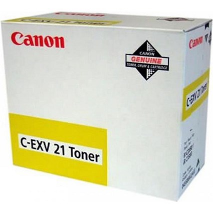 Canon C-EXV21 Yellow Laser Toner Cartridge