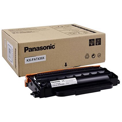 Panasonic KX-FAT430X Black Laser Toner Cartridge
