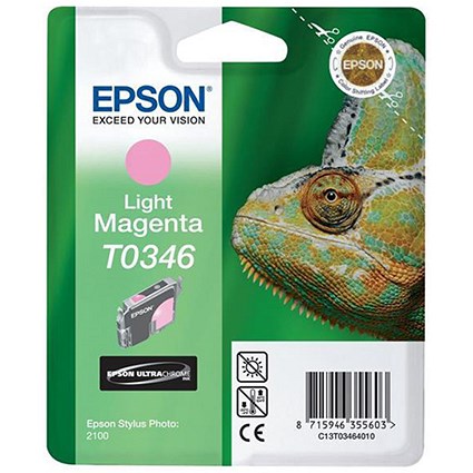 Epson T0346 Light Magenta UltraChrome Ink Cartridge