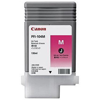 Canon PFI-104M Magenta Ink Tank