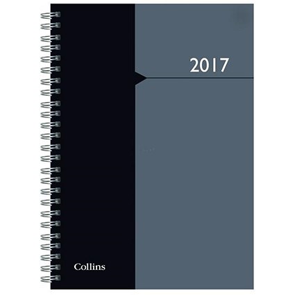 Collins 2017 Sketch Appointment Diary / Day To a Page / A5 / Assorted