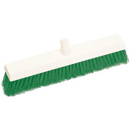 Scott Young Research Hygiene Hard Broom, 12 inch, Green