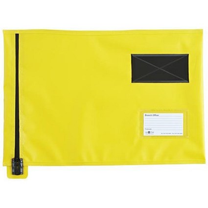 A3 Flat Mailing Pouch / 355mm x 470mm / Yellow