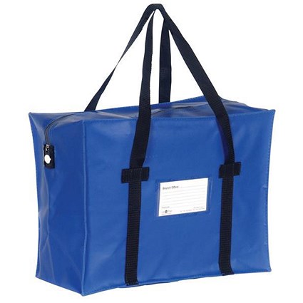 Blue Courier Holdall