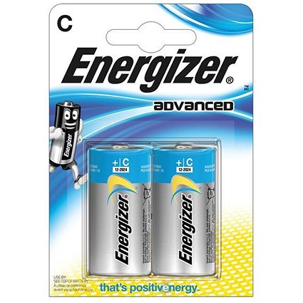 Energizer Eco Advanced Batteries / C/E93 / Pack of 2