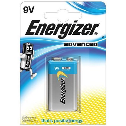 Energizer Eco Advanced Batteries - 9V/522