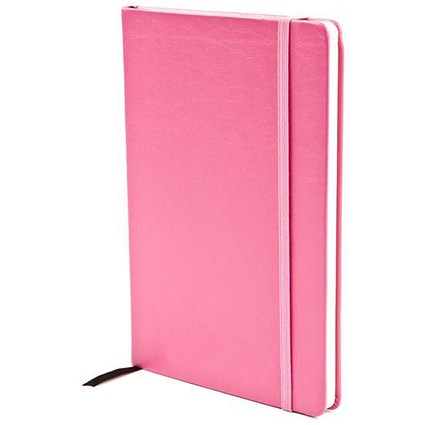 Silvine SoftFeel Executive Notebook / A5 / Pink