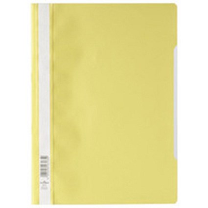 Elba A4 Report File / Capacity: 160 Sheets / Yellow / Pack of 50