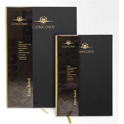 Concord Casebound Notepad / A4 / Pack of 3