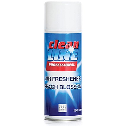 Cleanline Air Freshener Spray / Peach Blossom / 400ml / Pack of 2