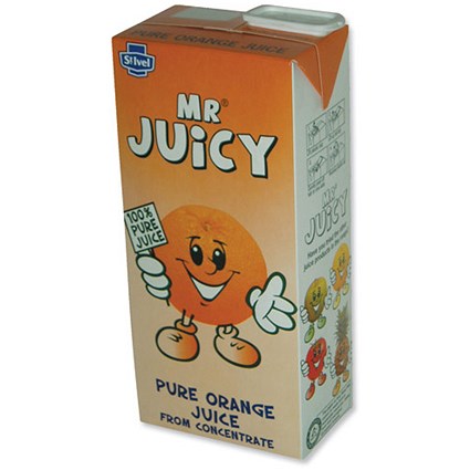 St Ivel Mr Juicy Orange Drink - 12 x 1 Litre Cartons