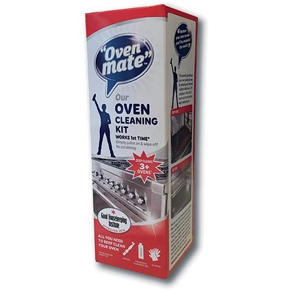 Oven Mate Oven Cleaning Kit with Gloves Brush and Fluid