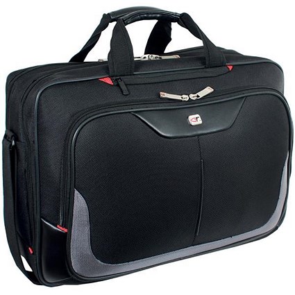 Gino Ferrari Enza Business Bag with Laptop Compartment Nylon Capacity 16inch Black