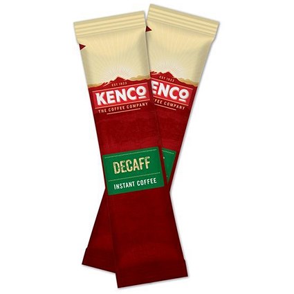 Kenco Coffee Sticks Instant Decaff - Pack of 200