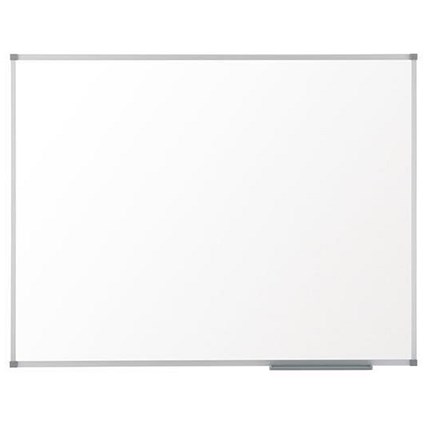 Nobo Basic Whiteboard / Aluminium Frame / W600xH450mm / White