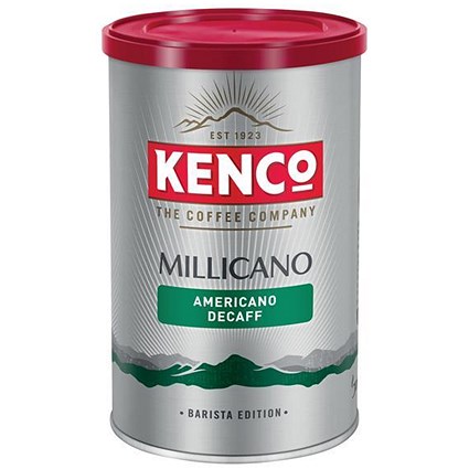 Kenco Millicano Coffee Barista Style Instant Decaff - 100g