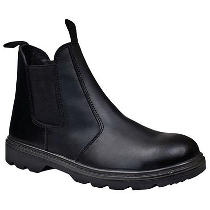 Dealer Boot / Leather / Pull-On Design / Size 12 / Black