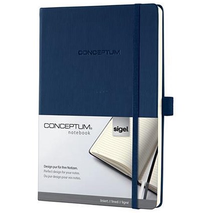 Sigel Concept Notebook / A5 / Hardcover / 194 Pages / Blue