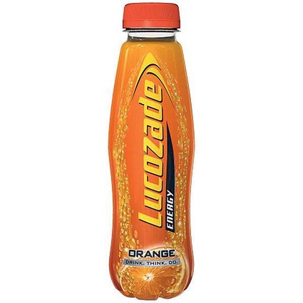 Lucozade Orange - 24 x 380ml Bottles