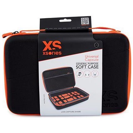 XSories All Purpose Case Universal Capsule Large 325x85x225mm Black