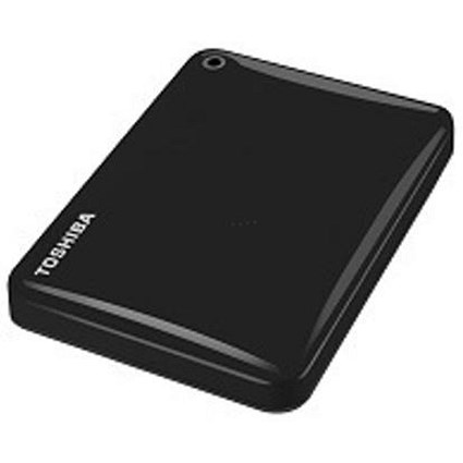 Toshiba Canvio Advance Hard Drive, USB 3.0 and 2.0, 2TB, Black