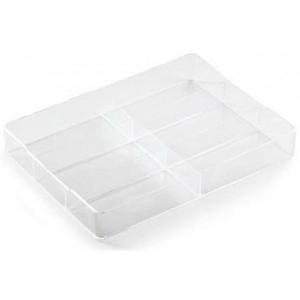 Durable Coffee Point Caddy Drawer Insert, Clear