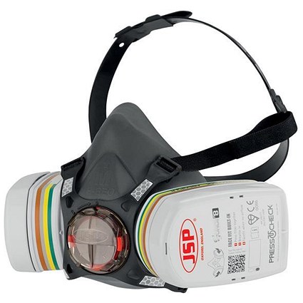 JSP Force8 Half Mask / Twin Cartridge / 4-point Harness / ABEK1P3
