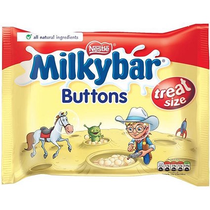 Nestle Milky Bar Buttons White Chocolate Mini Bags - 189g