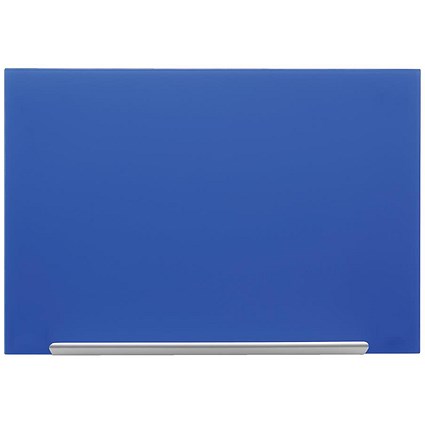 Nobo Diamond Glass Board, Magnetic, W1260xH710mm, Blue