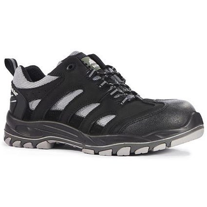 Rock Fall Maine Trainer / Size 8 / Black & silver