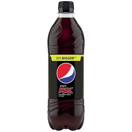 Pepsi Max - 24 x 600ml Bottles