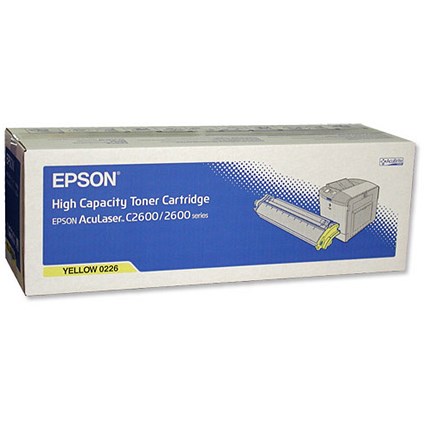 Epson AcuLaser C2600 Yellow Laser Toner Cartridge
