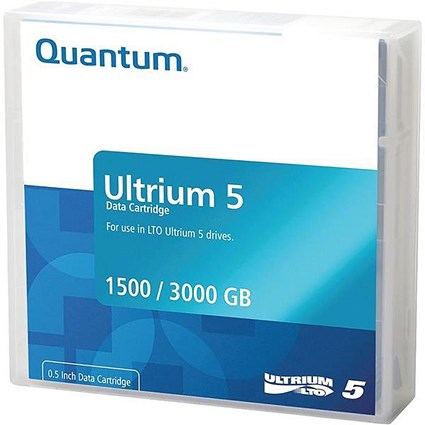 Quantum Ultrium LTO5 Data Tape - 1.50TB Native, 3TB Compressed