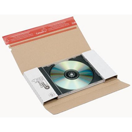 CD Mailer / DL / 225x125x12mm / Pack of 50