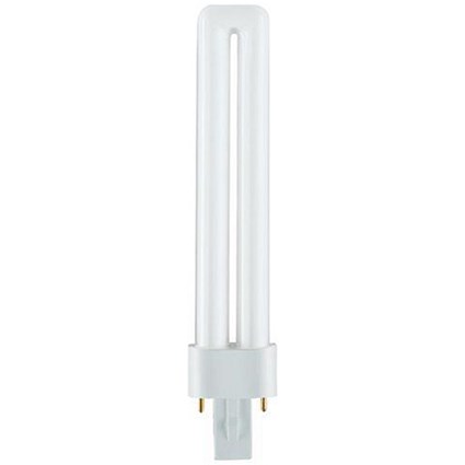 GE Light Bulb Energy Saving Compact Fluorescent G23 Push Pin Fitting 11W
