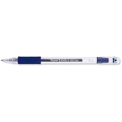 Paper Mate Gel 300 Rollerball Pen / Blue / Pack of 20