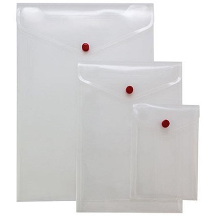 Concord A5 Stud Wallet Files / Clear / Pack of 5