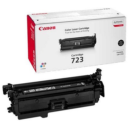 Canon 723 Black Laser Toner Cartridge