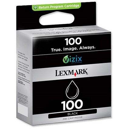 Lexmark 100 Black Inkjet Cartridge