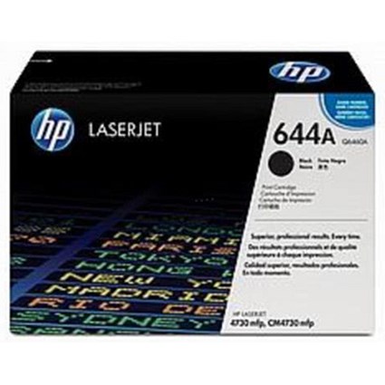 HP 644A Black Laser Toner Cartridge