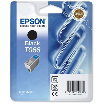 Epson T066 Black Inkjet Cartridge