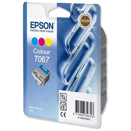 Epson T067 Colour Inkjet Cartridge