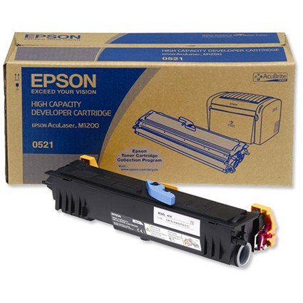 Epson S050521 High Yield Black Laser Toner Cartridge