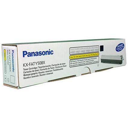 Panasonic KX-FAT508X Yellow Laser Toner Cartridge