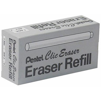 Pentel Clic Eraser Refills - Pack of 2