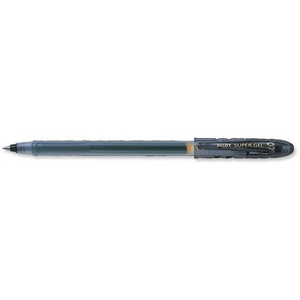 Pilot BegreeN SuperGel, Rollerball Pen, Gel, 0.7mm, Black, Pack of 10