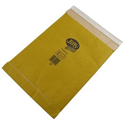 Jiffy No.00 Padded Bag Envelopes, 115x195mm, Brown, Pack of 200